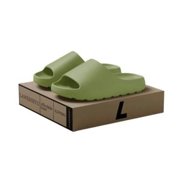 Imagem de Chinelos Masculinos Antiderrapantes De EVA Leves Com Sola Grossa Confo