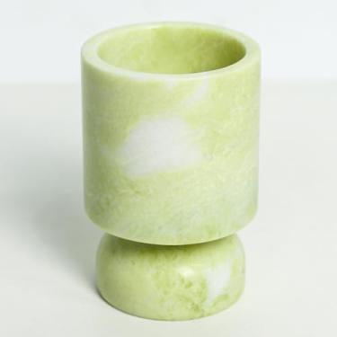 Imagem de Suporte de vela de pilar de mármore vintage, suporte de castiçal de mármore natural, centros de mesa franceses, decoração de casa de mármore elegante para aniversário, casamentos, dia dos namorados