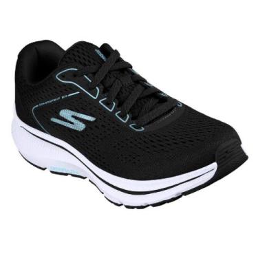 Imagem de Tenis skechers go run consistent 2.0 - mile marker feminino, 35, Preto