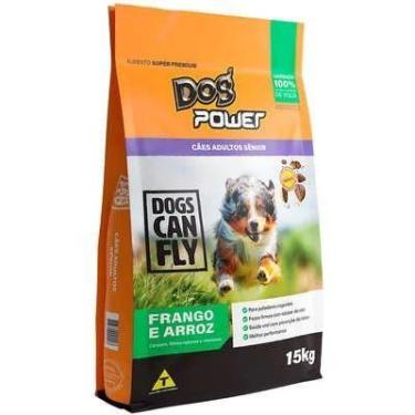 Imagem de Ração Dog Power Frango e Arroz para Cães Sênior 7+ Macia Soft Crunch -