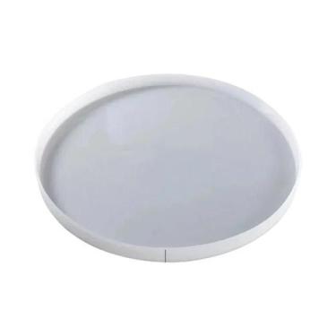 Imagem de Molde De Silicone De Resina Retangular Redondo Extragrande De 60cm Par