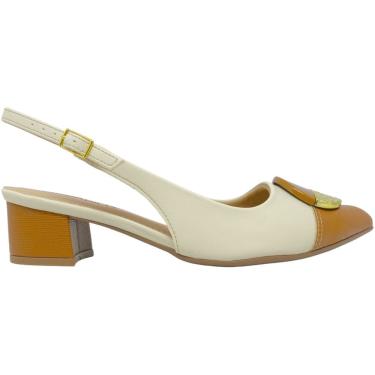 Imagem de Sapato Chanel Feminino Casual Dia a Dia Passeio Trabalho Conforto Salto Baixo Piccadilly 739091