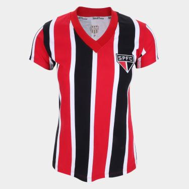 Imagem de Camisa São Paulo II 1991 RetrôMania Feminina-Feminino