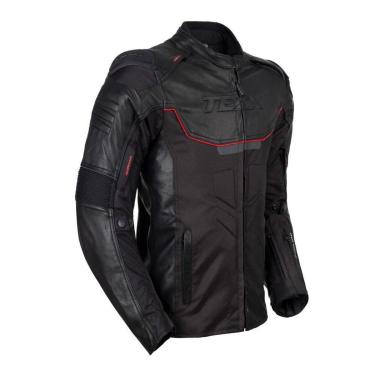 Imagem de Jaqueta Texx Falcon V2 Couro Moto Proteção Motociclista-Masculino