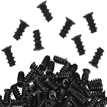 Imagem de Parafusos Pretos Para Ventiladores De Gabinete De Computador 20 30 50 