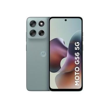 Imagem de Smartphone Motorola Moto G56 5G 256GB 8GB RAM Câmera Traseira 50 MP + 08 MP Selfie 32 MP Tela 6.7" Cinza + E-BOOKs Digitais