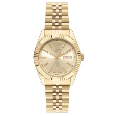 Imagem de Relógio Technos Masculino Ref: 8205pv/1x Automático Dourado