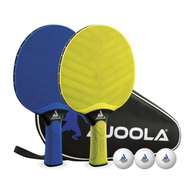 Imagem de Kit com 2 Raquetes e 3 Bolas e Uma Capa, JOOLA Vivid Outdoor-Unissex