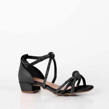 Imagem de SANDÁLIA DE SALTO CONFORTO E ESTILO PARA AS PEQUENAS FASHIONISTAS ADDAN INFANTIL-Feminino