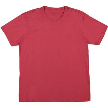 Imagem de Camiseta Manga Curta Ogochi Plus Size Masculina 006000012 Vermelha, G1