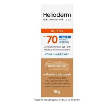 Imagem de Protetor Solar Facial Helioderm FPS70 Bg Es 50g - Kley Hertz