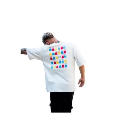 Imagem de Camiseta oversized masculina - Mr Bunny, G, Off, White