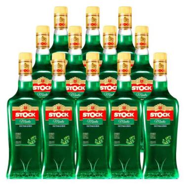 Imagem de Licor Creme de Menta Stock 720ml 12 Unidades