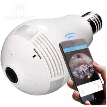 Imagem de Lampada Espiã Câmera Monitoração Celular ( WI-FI )  X13-V-130 - QC