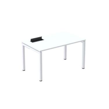 Imagem de Escrivaninha Mesa Escritório Plataforma para 1 Pessoa com Caixa de Tom