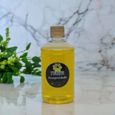 Imagem de Banho Prosperidade Líquido 500ml 7 Folhas Atraia Riqueza, Abundância e