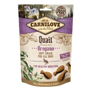 Imagem de Carnilove Petisco Natural Semi-úmido Codorna Orégano P/ Cães