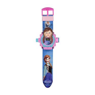 Imagem de Brinquedo Infantil Relógio Digital Princesa Anna Frozen Disney
