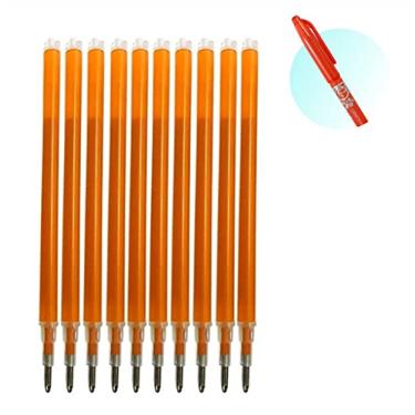 Imagem de Kit 10 Refil Para Caneta Fantasminha Magica Apaga Com Calor (LARANJA)