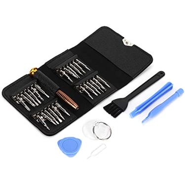 Imagem de Conjunto de ferramentas de reparo, kit de ferramentas de hardware multifuncional de design ergonômico prático 25 em 1 para óculos de telefone celular para casa