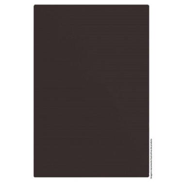 Imagem de Placa Cega Com Suporte 4X2 - Recta Chocolate Satin Fosco - Brs12389-7Ch.