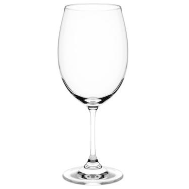 Imagem de Taça de Vinho Tinto 450ml Cristal Titânio Transparente Sense Haus