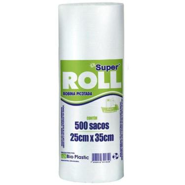 Imagem de Bobina Sacos Plásticos 25X35 Rende Mais
