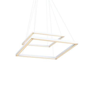 Imagem de Lustre Pendente Newline Fit Led 746 Bivolt Branco 4000K Luz Neutra