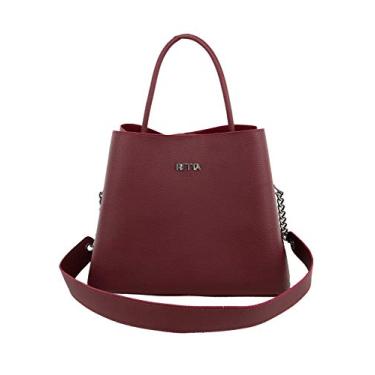 Imagem de Bolsa Feminina Ombro/Mão Retta Oficial (Vinho)
