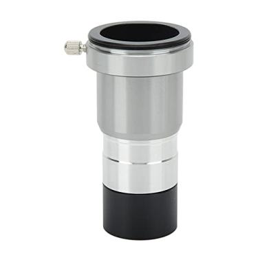 Imagem de Lente Barlow de 1,25 polegadas 2X para telescópios Ocular lente de ampliação de vidro óptico Barlow com rosca externa M42 rosca interna M28.6 para fotografia astronômica, filme verde FMC