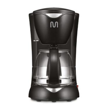 Imagem de Cafeteira Elétrica 15 Xícaras Jarra de Vidro c/ Filtro Permanente e Colher Dosadora 220v-200w Preta Multilaser - BE02OUT [Reembalado] BE02OUT