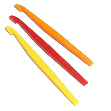 Imagem de Conjunto de 3 Tupperware Citrus/Descascador de laranja, vermelho, amarelo e laranja