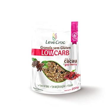 Imagem de Granola sem glúten low carb Nibs de Cacau e Goji berry Leve Croc 200g