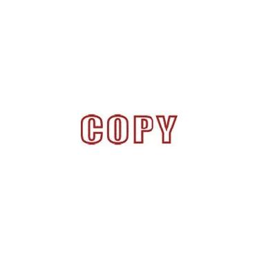 Imagem de Carimbo Copy Outline Self-Ink - Vermelho