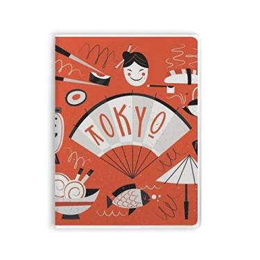Imagem de Sushi Geisha Japan Tóquio Japonês Caderno Capa Diário Capa Macia