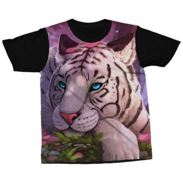 Imagem de Camiseta Tigre Animal Selvagem Blusa Camisa Arte - Darkwood
