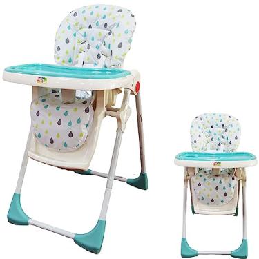 Imagem de Cadeira Alta de Refeição Cadeirão de Alimentação Bebê Impactus - Baby Style (Azul)