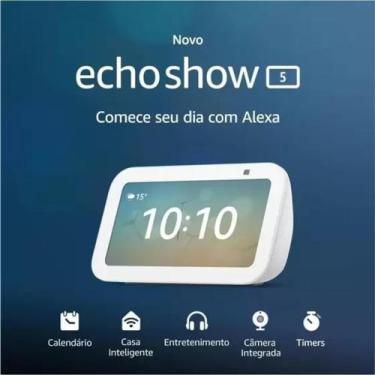 Imagem de Echo Show 5 (3ª Geração) Smart Speaker Com Alexa, 5,5'' Branco - Amazo