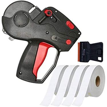 Imagem de Monarch 1131 Pistola de Preços com Etiquetas Kit Iniciante: Inclui Pistola de Preço, 10.000 Etiquetas de Preço Brancas e Tinta