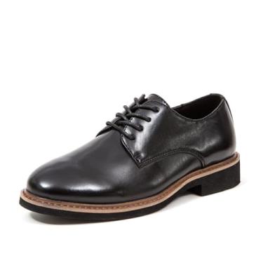 Imagem de Vestido infantil Deer Stags Denny cl ssico confort vel Oxford (crian a pequena/crian a grande), Preto, 13.5 Little Kid