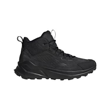 Imagem de adidas Tênis feminino de couro Terrex Trailmaker 2, Preto/Preto/Cinza, 10