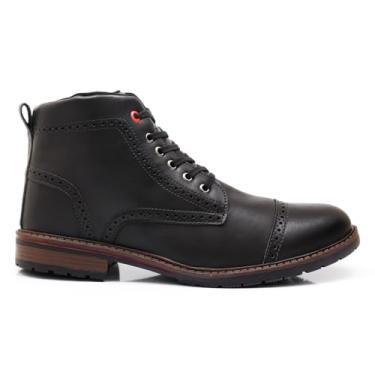Imagem de Bota Coturno Casual Masculino (Preto, BR, Adulto, Numérico, 41)