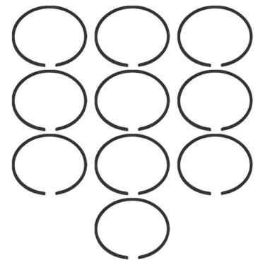 Imagem de Be In Your Mind 10 peças de anel de pistão de serra de corte 50 mm x 1,2 mm peça de reposição 1128 034 3000 compatível com STIHL 044 MS440 MS441 TS410 TS420 Serra de corte