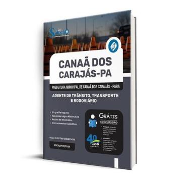 Imagem de Apostila Prefeitura Canaã Dos Carajás Pa 2024 Agente - Editora Solucao