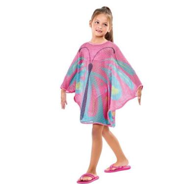 Imagem de Saída de Praia Piscina Infantil Juvenil Menina Proteção UV - Aymee, Ro