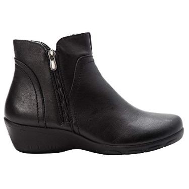 Imagem de Propét Bota feminina de cano curto Waverly, Preto, 11 X-Wide