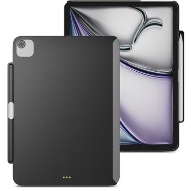 Imagem de MAGEASY CoverBuddy Lite para iPad Air 2024 de 11 polegadas - Capa para iPad Air compatível com teclado Magic e Apple Pencil Pro - preta