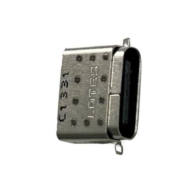 Imagem de zhxchzhi Conector de encaixe de porta de carregamento OEM DC Power Jack Substituição para Samsung Galaxy Book NP950QCG 2 peças