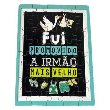 Imagem de Quebra-Cabeça Personalizado Promovido a Irmão mais Velho - GMH Prod. S