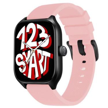 Imagem de Pulseira de Silicone Compativel com Amazfit GTS4 A2168 / GTS 4 Mini A2